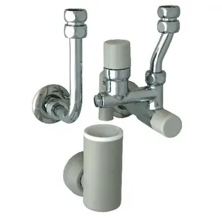 SYR Sicherheitsgruppe 323 DN 15, 6 bar ohne Mischer verchromt