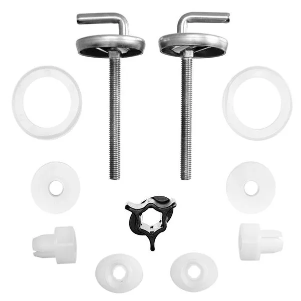 DURAVIT Scharniersatz zu WC-Sitz Darling u. Duraplus, chrom