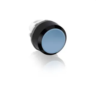 ABB Stotz-Kontakt Drucktaster-Bedienelement MP2-10L rastend flach blau 1SFA611101R1004