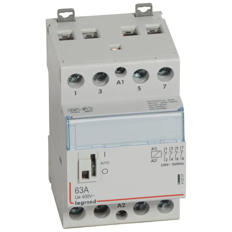Legrand Schütz 230V 63A 4Ö M.HD