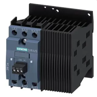 Siemens Halbleiterschütz 3RF3 3-phasig AC53 7,4A 3RF3410-1BD04