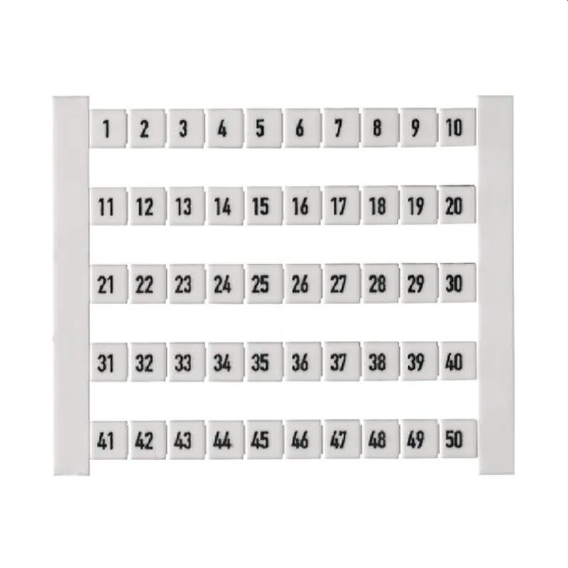 Weidmüller Schild DEK 5 FW 1-50 0473460001