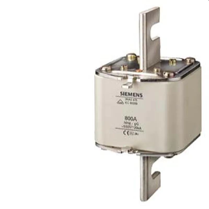 Siemens NH-Sicherungseinsatz mit Stirnkennmelder Gr.4 800A 3NA3475