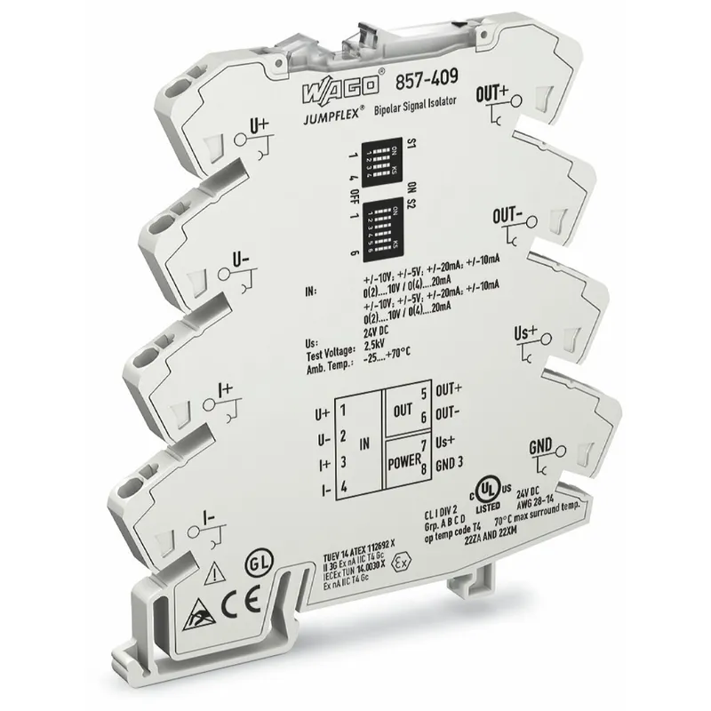 WAGO Universaltrennverstärker 857-409 24V DC