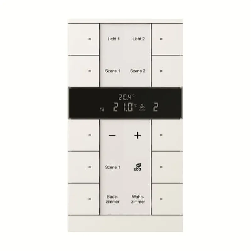 Busch-Jaeger Raumtemperaturregler SBS/U10.0.11-884 HVAC-Slave 10fach