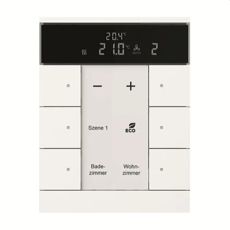 Busch-Jaeger Raumtemperaturregler SBS/U6.0.11-884 HVAC-Slave 6fach, weiß