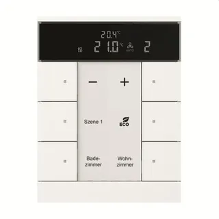 Busch-Jaeger Raumtemperaturregler SBS/U6.0.11-884 HVAC-Slave 6fach, weiß