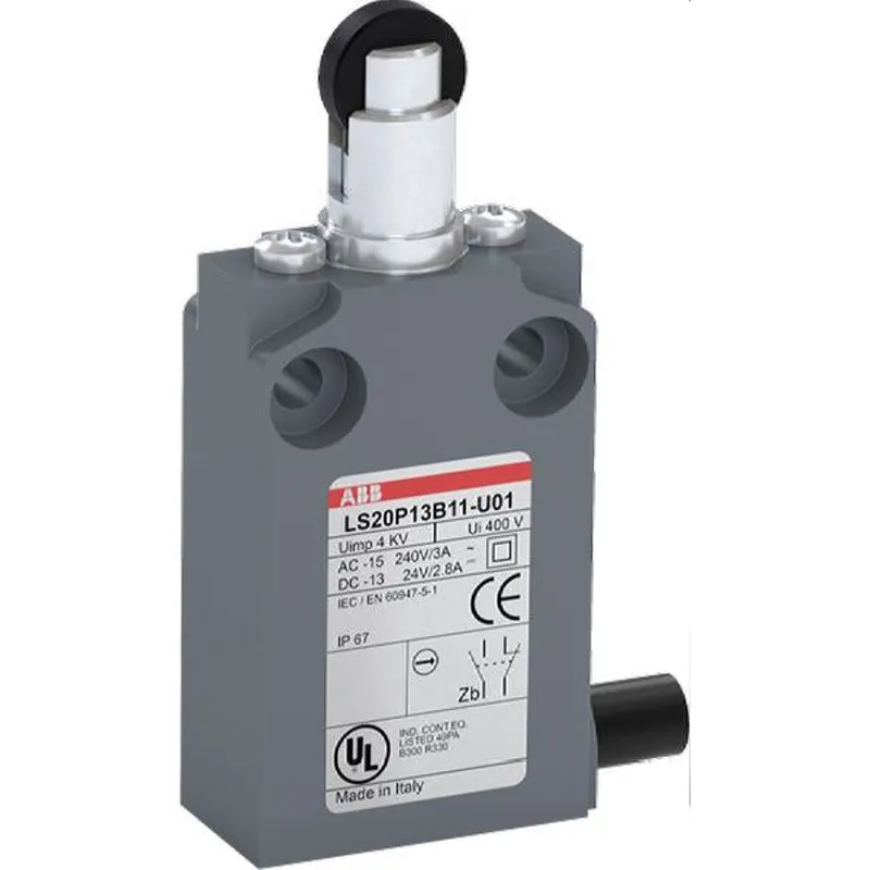 ABB Stotz-Kontakt Kompakt-Positionsschalter LS20P13B11-U01 grau IP67 1SBV015913R3801