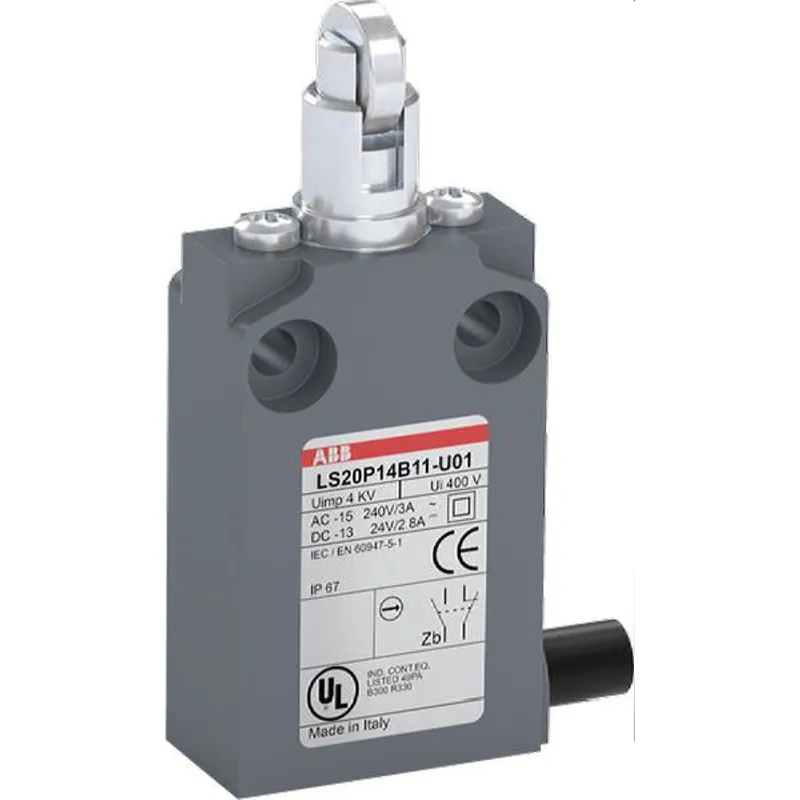ABB Stotz-Kontakt Kompakt-Positionsschalter LS20P14B11-U01 grau IP67 1SBV015914R3801
