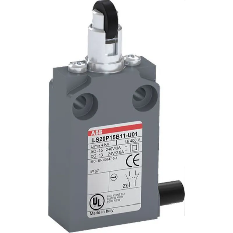 ABB Stotz-Kontakt Kompakt-Positionsschalter LS20P15B11-U01 grau IP67 1SBV015915R3801