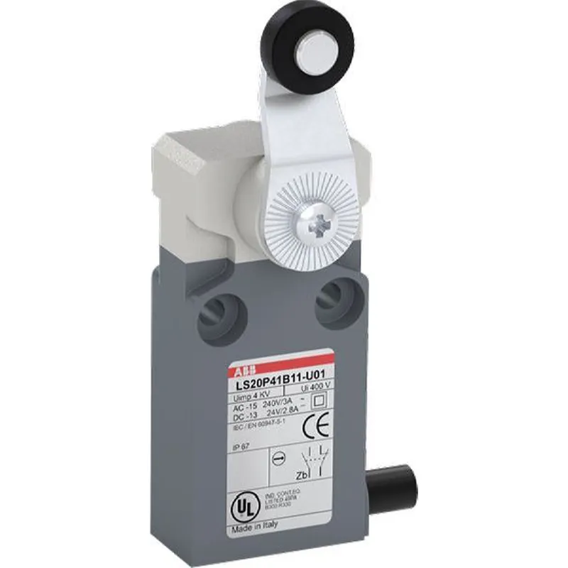 ABB Stotz-Kontakt Kompakt-Positionsschalter LS20P41B11-U01 grau IP67 1SBV015941R3801