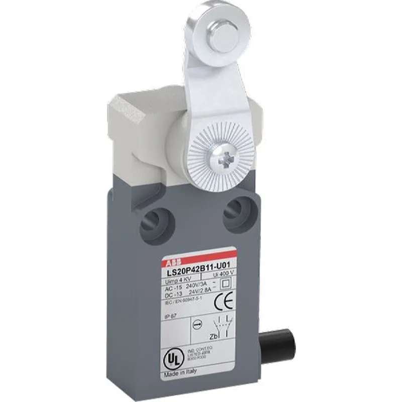 ABB Stotz-Kontakt Kompakt-Positionsschalter LS20P42B11-U01 grau IP67 1SBV015942R3801