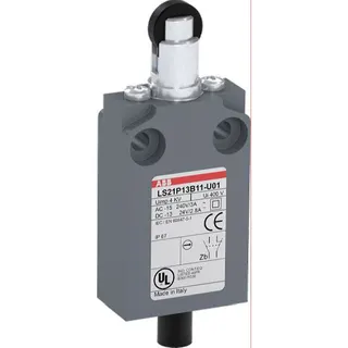 ABB Stotz-Kontakt Kompakt-Positionsschalter LS21P13B11-U01 grau IP67 1SBV016013R3801