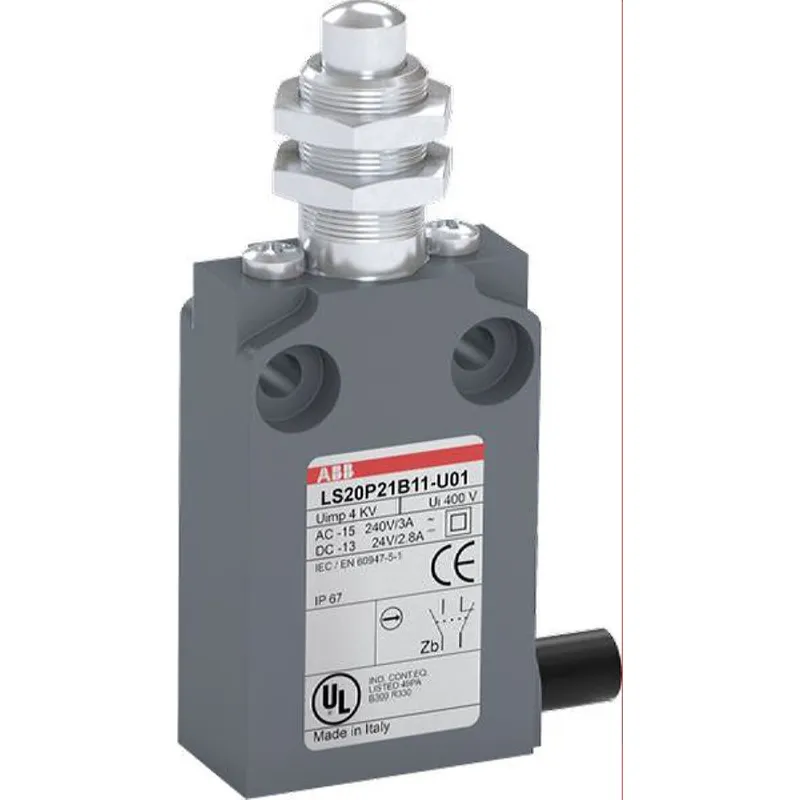 ABB Stotz-Kontakt Kompakt-Positionsschalter LS20P21B11-U01 grau IP67 1SBV015921R3801