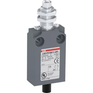 ABB Stotz-Kontakt Kompakt-Positionsschalter LS21P21B11-U01 grau IP67 1SBV016021R3801