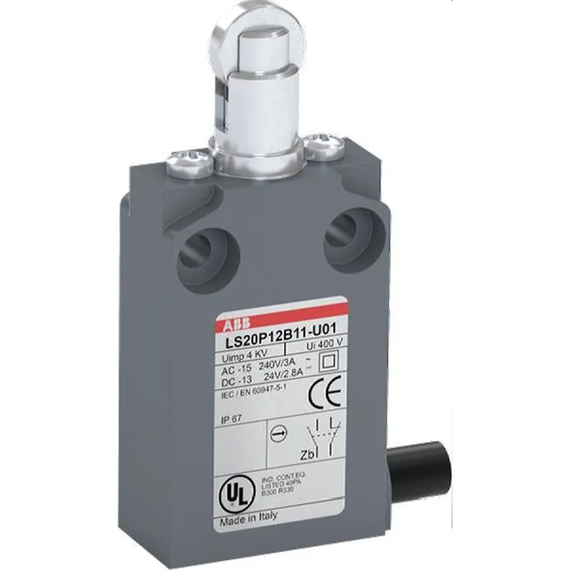 ABB Stotz-Kontakt Kompakt-Positionsschalter LS20P12B11-U01 grau IP67 1SBV015912R3801