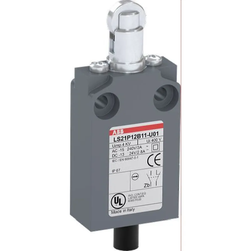 ABB Stotz-Kontakt Kompakt-Positionsschalter LS21P12B11-U01 grau IP67 1SBV016012R3801