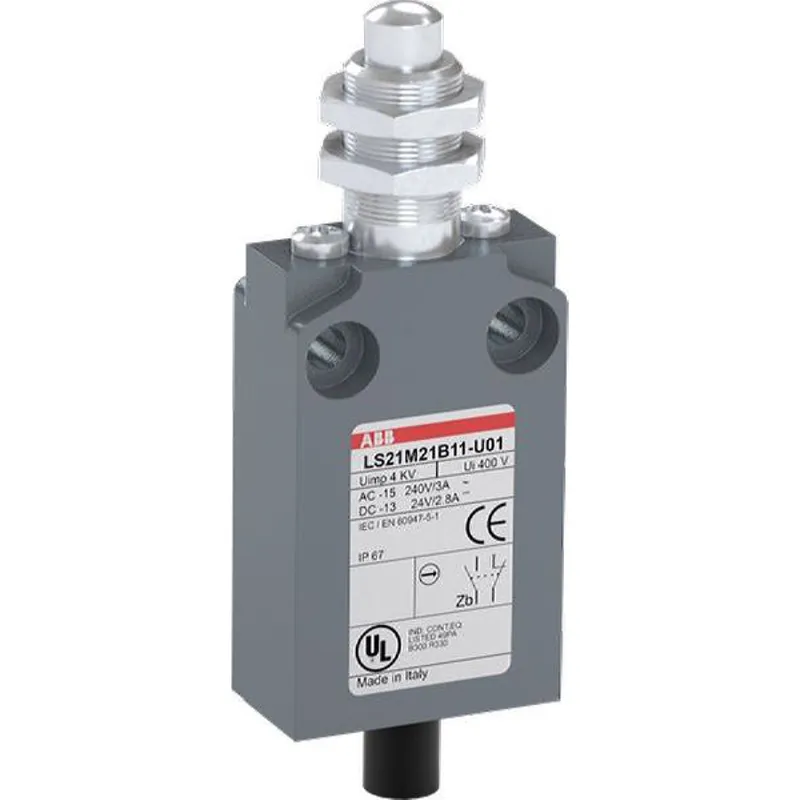 ABB Stotz-Kontakt Kompakt-Positionsschalter LS21M21B11-U01 IP67 1SBV015621R2601