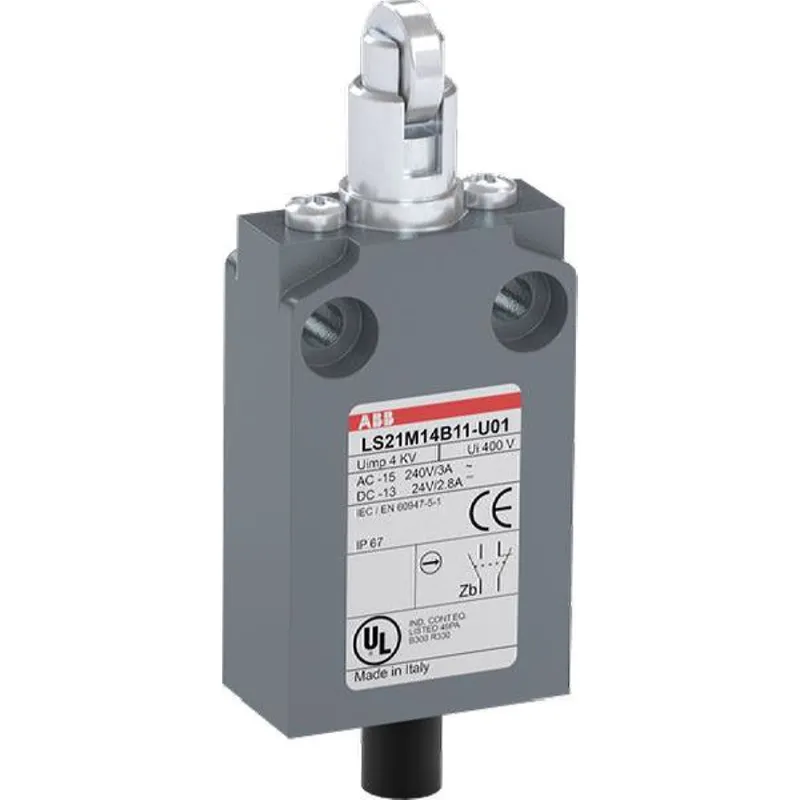 ABB Stotz-Kontakt Kompakt-Positionsschalter LS21M14B11-U01 IP67 1SBV015614R2601