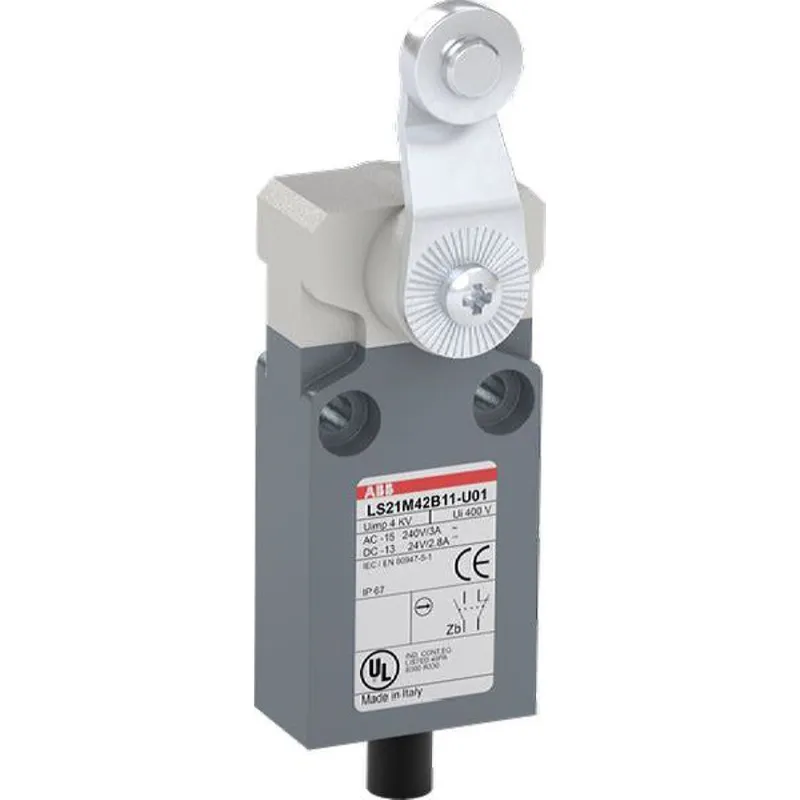 ABB Stotz-Kontakt Kompakt-Positionsschalter LS21M42B11-U01 IP67 1SBV015642R2601