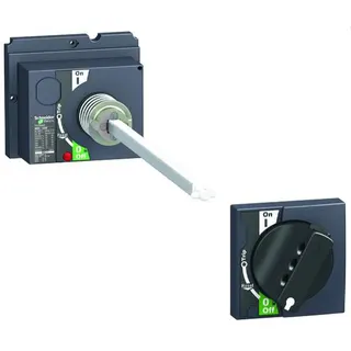 Schneider Electric Drehantrieb m. Teleskopachse schwarz f. NSX400..630