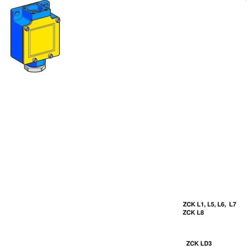 Schneider Electric Unterteil ZCKL1
