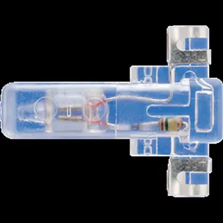 Jung Glimmlampe für Schalter Aus 3-polig, 230 V ~, 1,1 mA, weiß 98-220
