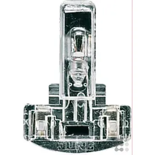 Jung Glimmlampe für Schalter und Taster, 230 V ~, 0,5 mA, weiß 95
