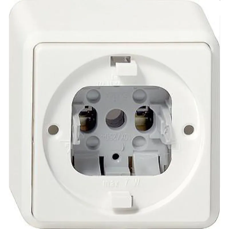 Gira Lichtsignal 016113 Bajonettverschluss AP reinweiss