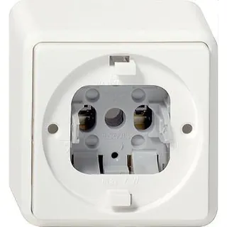 Gira Lichtsignal 016113 Bajonettverschluss AP reinweiss