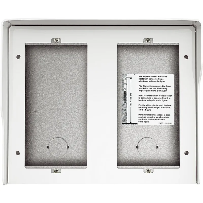 Bticino AP-Kasten 350642 4 Module ALLWHITE