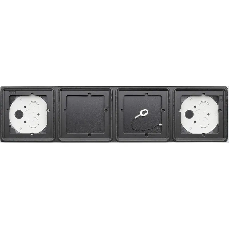 Gira AP-Gehäuse 5504902 4Module 1x4 Verkehrsweiss lack. 5504902