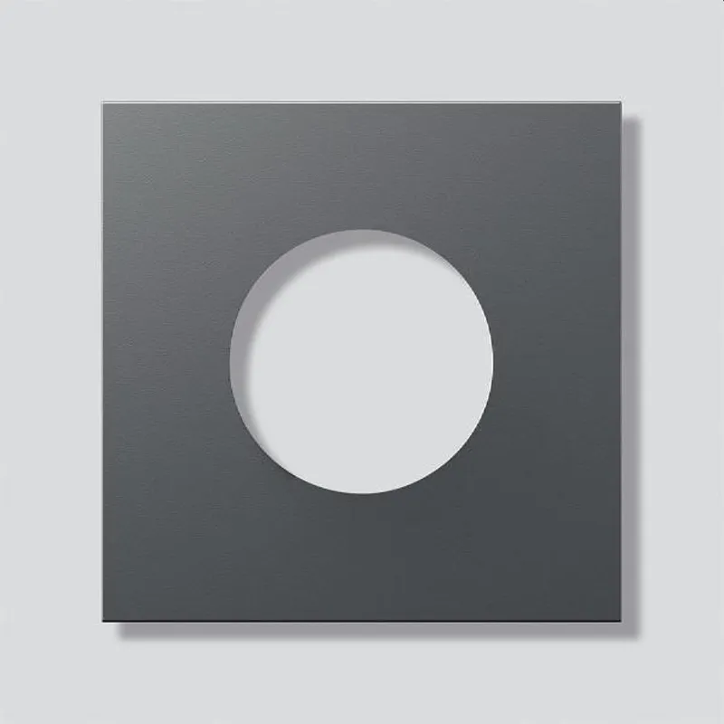 Siedle Blendrahmen ACM67X-/BCM65X-/CM61X-DG dunkelgrau-Gl. 200048701-00
