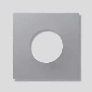 Siedle Blendrahmen ACM67X-/BCM65X-/CM61X-SM Silber-Metall 200048699-00