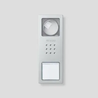 Siedle Gehäuse-Oberteil zu CV 850-1 BS brillantsilber 200029862-00