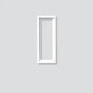 Siedle Kombirahmen KR 611-3/1-0 W