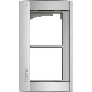Bticino Abdeckrahmen 350221 + Modulträger 2M ALLMETAL