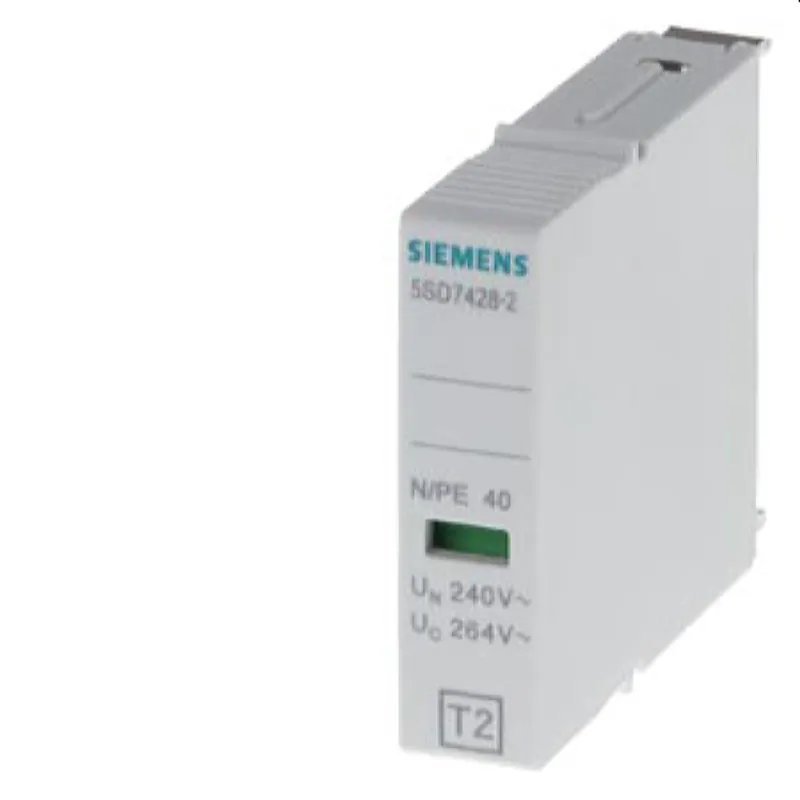 Siemens Steckteil T2 N-PE UC 264V a.c. In 40kA 5SD7428-2