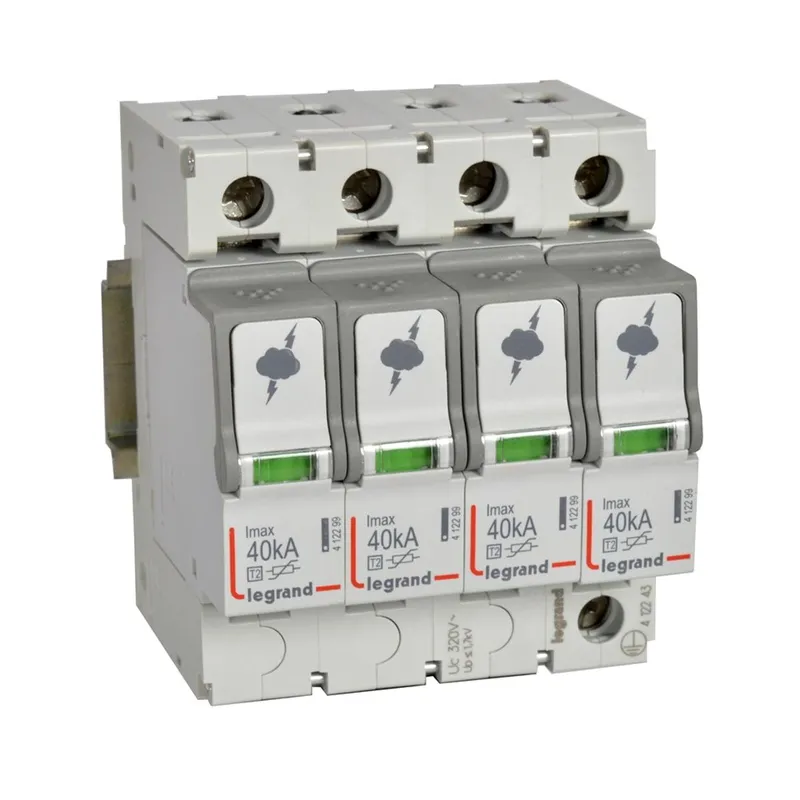 Legrand Überspannungsableiter 412243 SPD T2 40KA 4P 4M