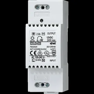 Jung Netzteil, DC 12 V, REG NT1220REGVDC
