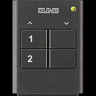 Jung KNX RF Funk-Handsender 2fach, anthrazit HS2RF