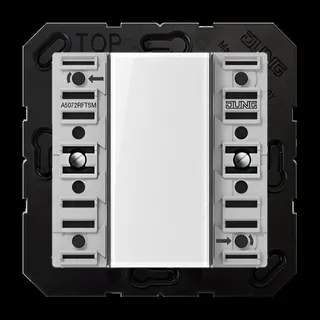 Jung KNX RF Funk-Wandsender-Modul 2fach, F50, Serie AS/A A5072RFTSM