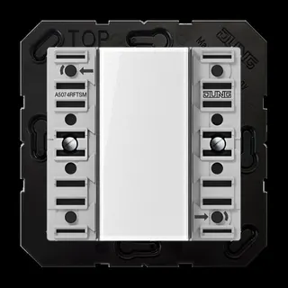 Jung KNX RF Funk-Wandsender-Modul 4fach, F50, Serie AS/A A5074RFTSM
