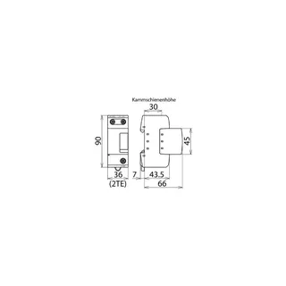 Dehn & Söhne BS-Ableiter 971120 DEHNsecure DSE M1 220