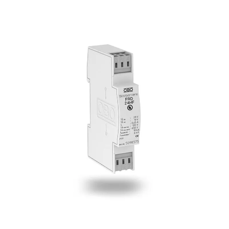 OBO Blitzbarriere FRD 24 HF mit HF-Anwendungen