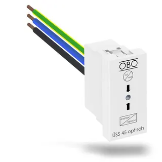 OBO Überspannungsschutzmodul üSS 45-O reinweiss