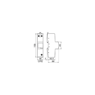 Dehn & Söhne N-PE-Blitzstromableiter 961180 DEHNgap Maxi1 DGPM 1 255