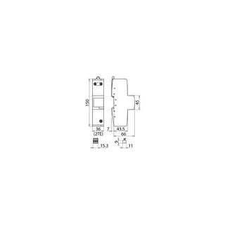Dehn & Söhne N-PE-Blitzstromableiter 961185 DEHNgap Maxi1 DGPM 1 255 FM