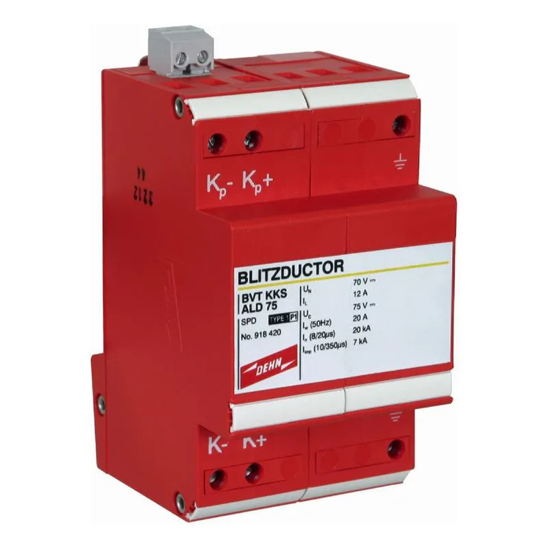 Dehn & Söhne Kombi-Ableiter 918420 BLITZDUCTOR BVT KKS ALD 75