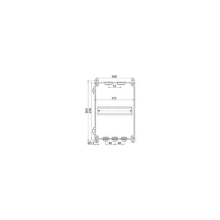 Dehn & Söhne AP-Gehäuse IGA7 IP54 für 7TE